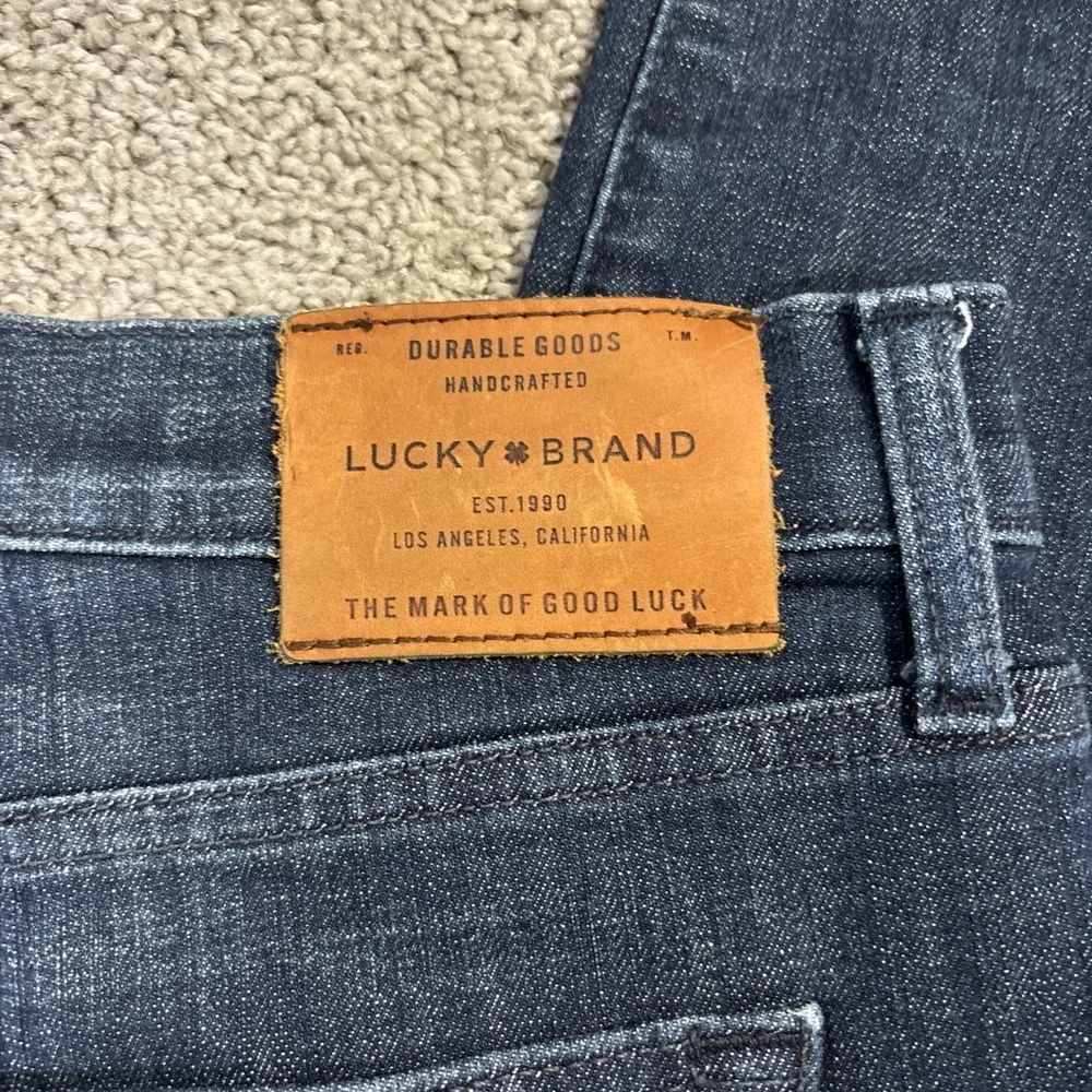 LUCKY BRAND Jeans 181‎ Relaxed Straight Men's 42 / 32 Dark Wash